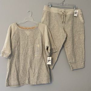 CK sweat suit
